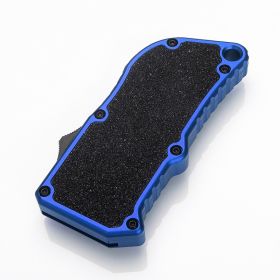Aluminum Retractable Multi-Purpose Knife, Includes 5 SpareBlades -Quick Replacement, EDC Tool Pocket Knife (Option: Blue)